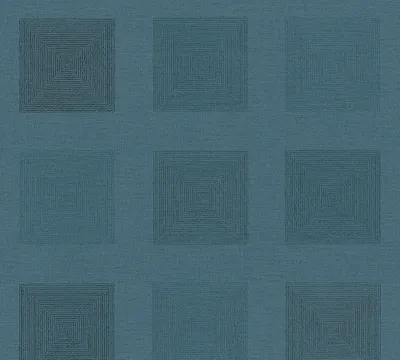 Produktbild von A.S. Création geometrische Tapete Ethnic Origin Vliestapete blau 10,05 m x 0,53 m
