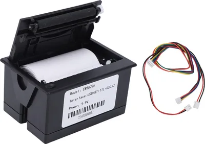 Zdjęcie produktu dla Wbudowana termiczna drukarka paragonów, szerokość druku 58 mm, BT, USB, TTL, RS232, interfejs szeregowy, mikrokontroler, rozwój wtórny, moduł drukowania MCU