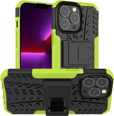 Immagine prodotto di Copertura esterna per Apple iPhone 13 Pro Custodia Hybrid Armor Cover robusta copertura protettiva