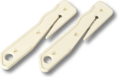 Produktbild von 10x Luftpolsterfolienschneider  "White Blade" weiß
