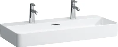 Immagine prodotto di LAUFEN VAL lavabo, encastré, 2 trous pour robinet, avec trop-plein, 950x420mm, H8102877571071, H8102877571071