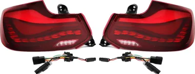 Obrázek produktu pro Zadní světla, kompatibilní s BMW řady 2, vylepšená jasnost, snadná instalace, pár