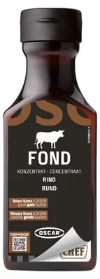Image de Concentré de bœuf Oscar convient pour les soupes et les sauces 200ml 3er Pack