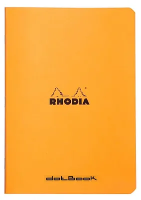 Immagine prodotto di Rhodia  Blocco A5 48 fogli a puntini 80 g arancione