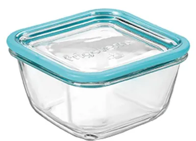 Image de Frigoverre Future Bleu Couvercle 77cl14x14xh8cm Carré Haut