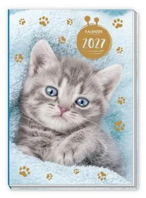 Produktbild von TRÖTSCH - Taschenkalender A7 Katze 2027