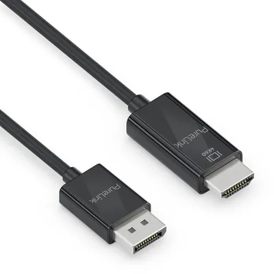 Produktbild von PureLink IS2001-020, 2 m, DisplayPort, HDMI, Männlich, Männlich, Gerade