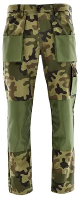 Produktbild von SARA Workwear Bundhose "KING" 245 g/m² aus Polyester Tarngrün 48