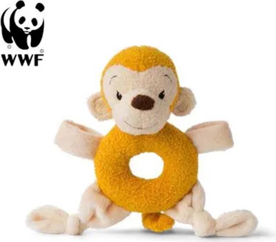 Produktbild von Cub Club - Greifring Mago das Äffchen (gelb, 15cm) für Kleinkinder Affe Spielzeug