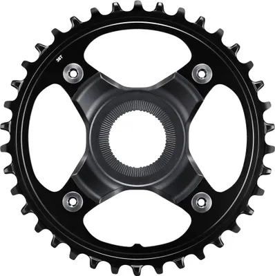 Produktbild von SHIMANO Kettenblatt E8000 SM-CRE80 38Z ohne KSR - Effiziente Performance für ...
