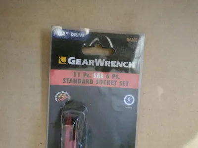 Obrázek produktu pro GearWrench 80703 Sada metrických nástrčných klíčů 11 ks 1/2"