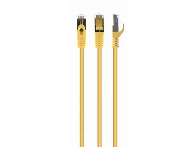 Produktbild von gembird CAT6A Patchkabel (LSZH), 10m, gelb