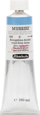 Zdjęcie produktu dla Schmincke 150ml MUSSINI Koenigsblau ciemny olej 10 486 019