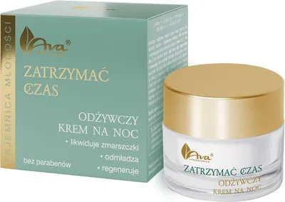 Image de Ava Laboratorium Stop the Time Crème de Nuit Nourrissante, 50ml