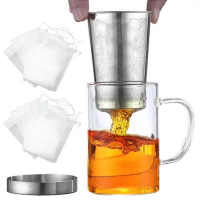 Teekop aus Glas, 300 ml, spülmaschinengeeignet