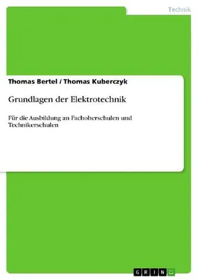 Produktbild von Grundlagen der Elektrotechnik