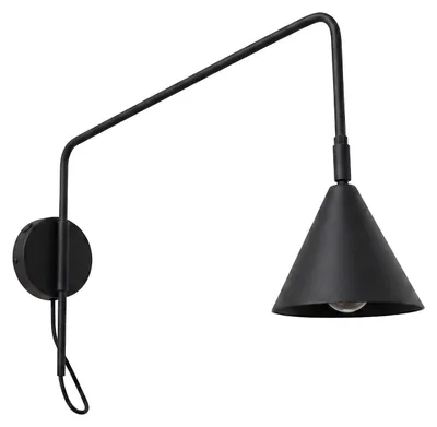 Produktbild von Wandleuchte mit Schalter H: 30 cm E14 Modern Wandlampe