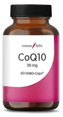 Produktbild von natura felix CoQ10 30mg 60 EMBO caps