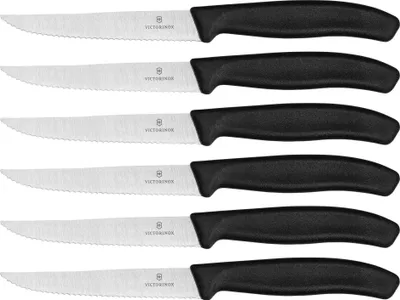 Obrázek produktu pro Sada steakových nožů Victorinox Swiss Classic 6 kusů černá