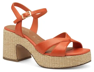 Produktbild von Tamaris Damen Klassische Sandalen 1-28313-44606 Farbe: Orange Größe: 39