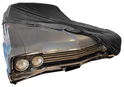 Image de Housse de voiture extérieure adaptée à Oldsmobile Delta 88 Noir Imperméable et