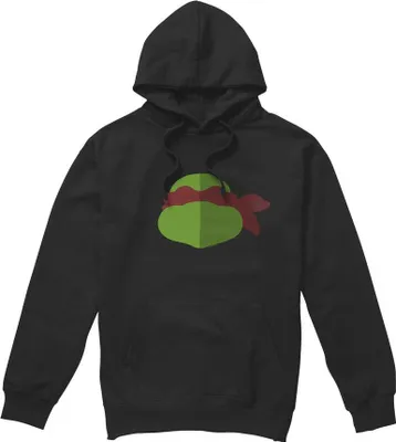 Obrázek produktu pro Teenage Mutant Ninja Turtles - Pánská mikina s kapucí TV8918 (S) (černá)