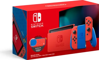 Produktbild von Nintendo Switch Mario Red & Blue Edition