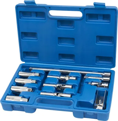 Immagine prodotto di Set chiavi a bussola ,3/8''pollici,snodo candelette, kit da 11 pezzi Hbm Machines Olanda