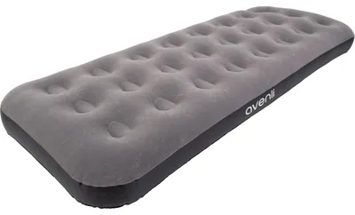 Productafbeelding van Avenli luchtbed voor kamperen, model CloudCoil, grijs, 191x73x22 cm