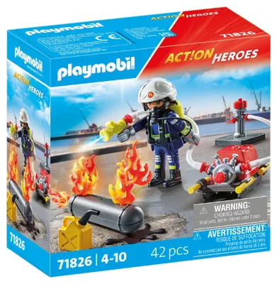 Image de PLAYMOBIL 71826 Vidange d'une citerne de gaz