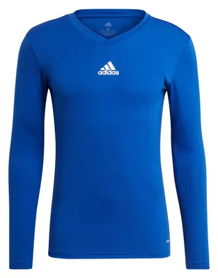 Productafbeelding van Adidas Base Tee 21, lang袖 shirt voor heren - Koninklijk blauw | Maat: XL