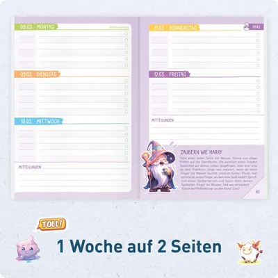 Produktbild von Das Grundschul-Hausaufgabenheft 2026/2027 / A5 / Lama / Häfft-Verlag