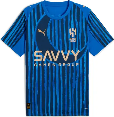 Produktbild von Puma Super Ahsfc Al Hilal Replica Heim Junior-kurzarm-t-shirt  4-5 Years  4-5 Years