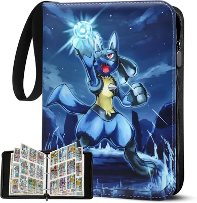 Produktbild von Pokémon Sammelalbum für Pokemon Karten, 50 Seiten 900 Taschen Sammelkarten Album, Tragbar Wasserdicht PolyurethanKarten Halter Heft Ordner Buch