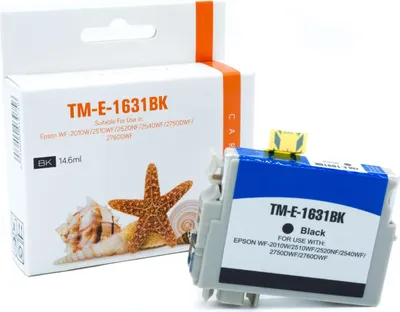 Produktbild von black Tinte/Tintenpatrone 4.2-C13T16314010 kompatibel mit Epson C13T16314010 [ T1631 ]