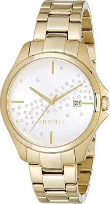 Produktbild von Esprit Cecilia ES108432001 Gold Damenuhr Uhr Armbanduhr Quarzuhr
