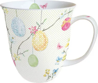 Produktbild von Porzellan-Becher 0,4 L - Hanging - eggs