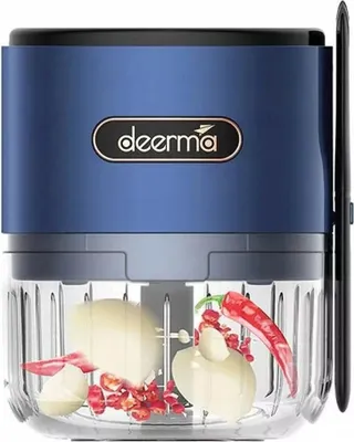 Produktbild von Deerma JS100, 0,15 l, Schwarz, Blau, Transparent, ABS, Edelstahl, 40 W, 3,7 V