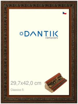 Zdjęcie produktu dla Ramka DANTIK 29,7x42 | Claico 5 (Plexi Clear)