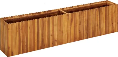 Obrázek produktu pro The Living Store zahradní vyvýšený záhon 200 x 30 x 50 cm z masivního dřeva akácie