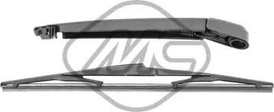 Produktbild von Metalcaucho Heckscheibenwischer + Arm Stück Hinten für HYUNDAI SANTA FÉ II (CM) 350mm