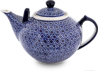 Produktbild von Original Bunzlauer Keramik 2,9 Liter Teekanne XXL Ø30 cm Design 120