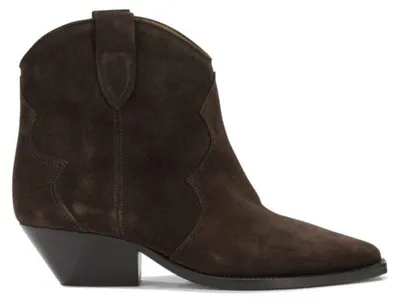 Obrázek produktu pro Kozačky Isabel Marant, model Dewina, hnědé, z kůže, velikost 39