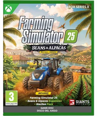 Produktbild von Xbox Series X Farming Simulator 25 – Beans & Alpacas Edition