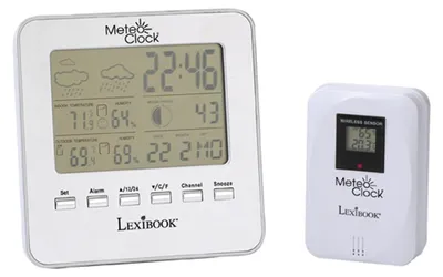 Produktbild von MeteoClock Wetterstation mit kabellosem Außensensor