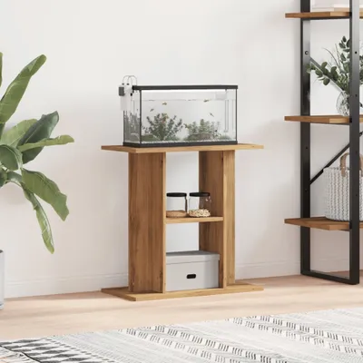 Produktbild von "2026 Promotion" Aquariumständer Artisan-Eiche 60x30x60 cm Holzwerkstoff - Sonstiges Aquarienzubehör CC31808