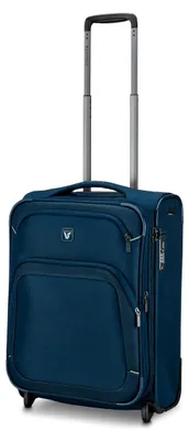 Produktbild von Kabinen-Trolley mit 2 Rollen 55x40x20/23 cm erweiterbar - Blau