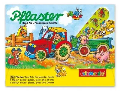 Produktbild von ISBN 14608 Traktor - Pflasterbriefchen für kleine Traktor-Fans, 26/09/2017, 1 Stück(e), Lutz Mauder Verlag Roetgen