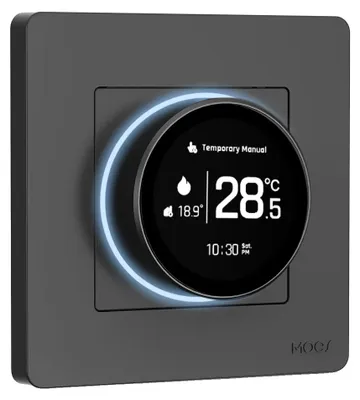 Image de Thermostat intelligent,à distance via application, compatible avec lavocale, chaudière à eau et à gaz