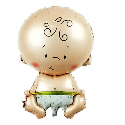 Zdjęcie produktu dla Balon foliowy Baby Boy, chłopiec, ok. 78 x 49 cm
